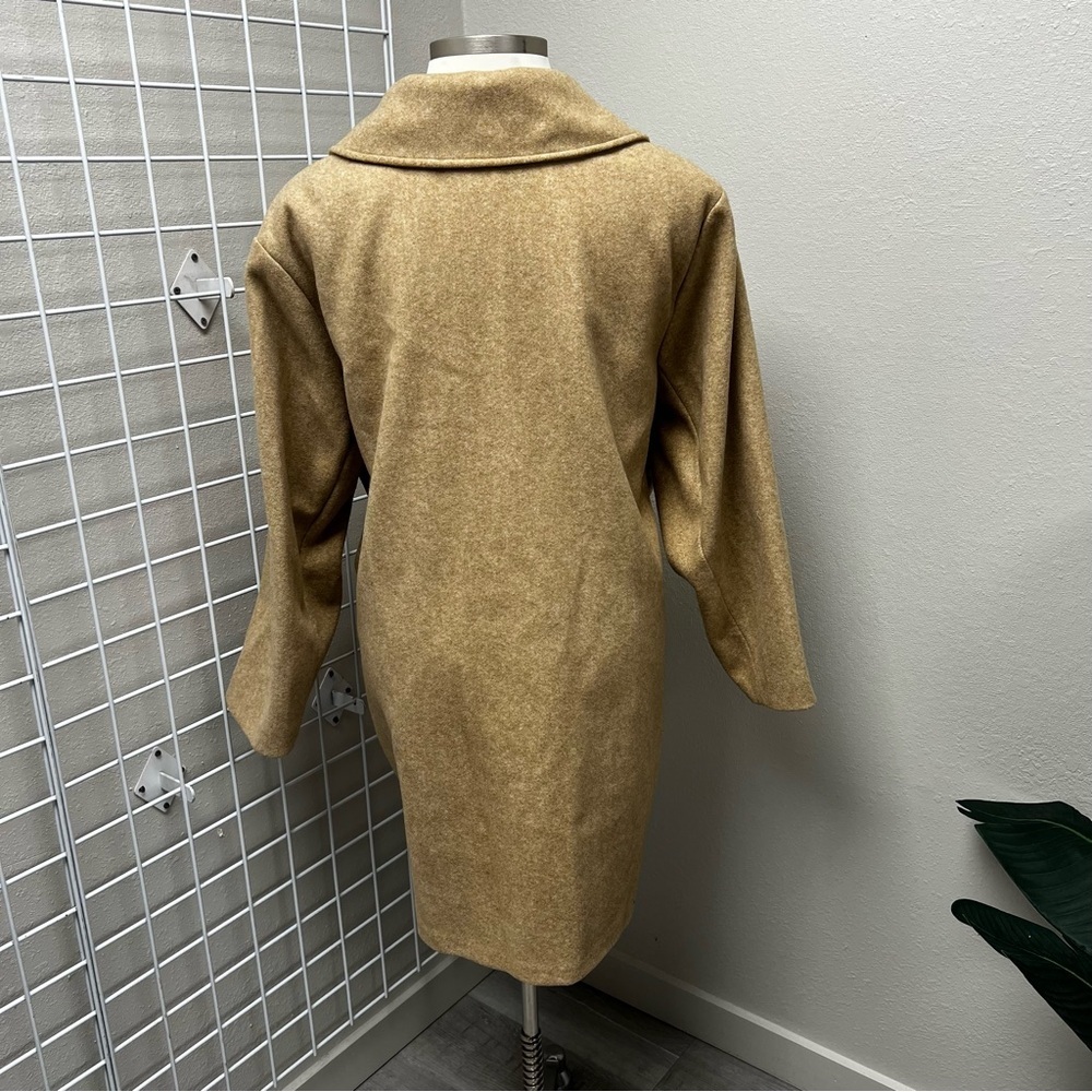 Old Navy Soft Brushed Button Front Coat - Size 4x - image 2